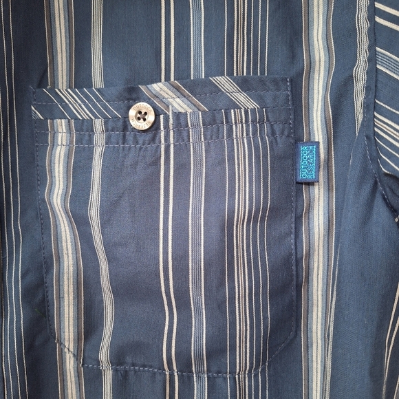 Outdoor Research Mens Striped Short Sleeve Button Down Shirt Size M - Picture 3 of 9